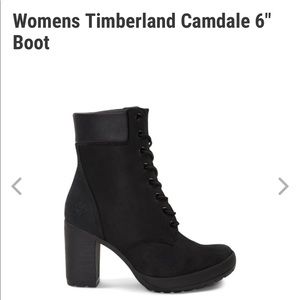 Women’s timberland heeled boots size 8
